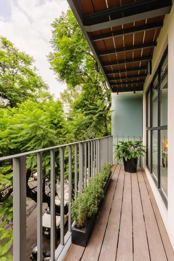Choapan 28 - Lux Apartments In Condesa メキシコシティ エクステリア 写真