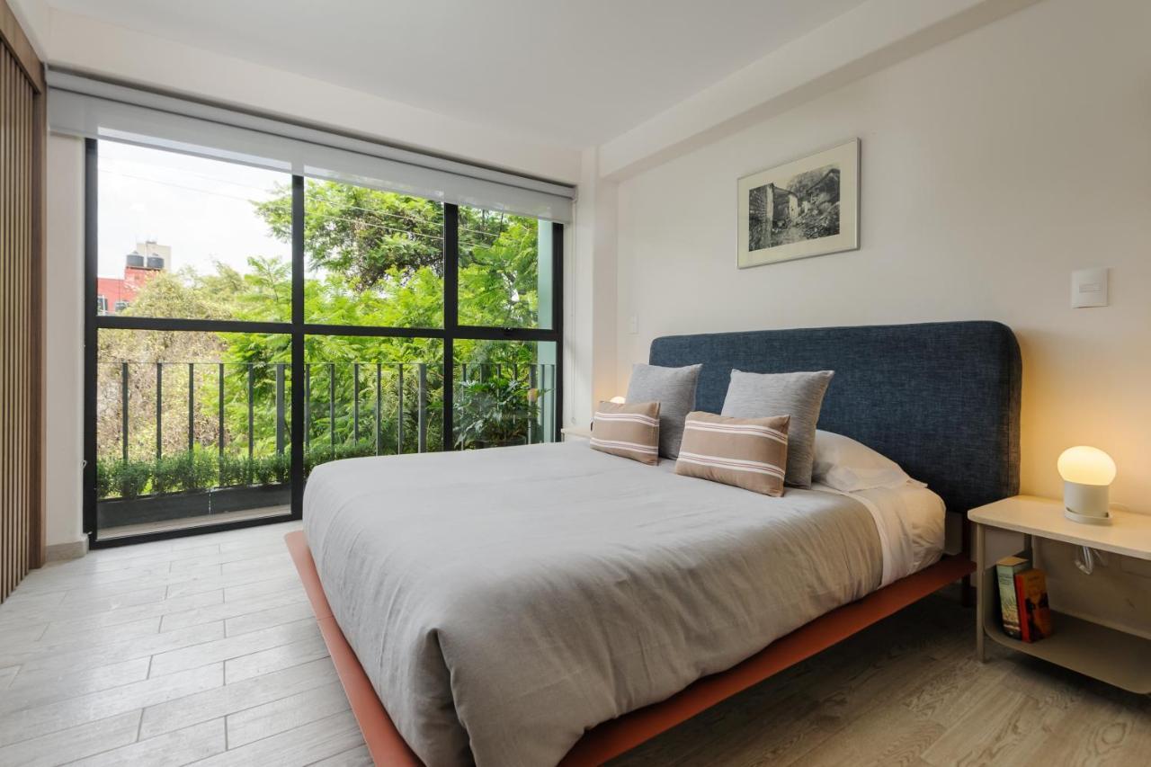 Choapan 28 - Lux Apartments In Condesa メキシコシティ エクステリア 写真