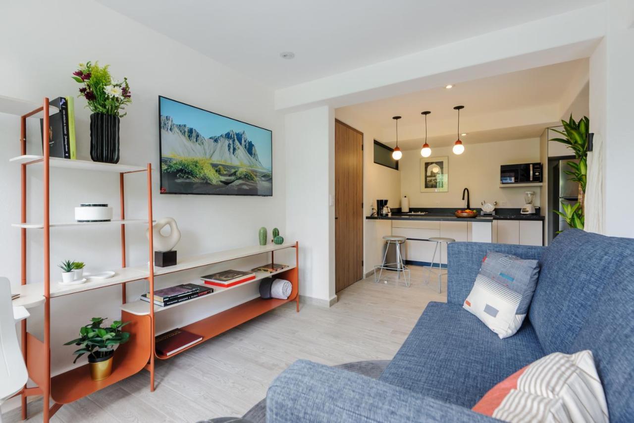Choapan 28 - Lux Apartments In Condesa メキシコシティ エクステリア 写真
